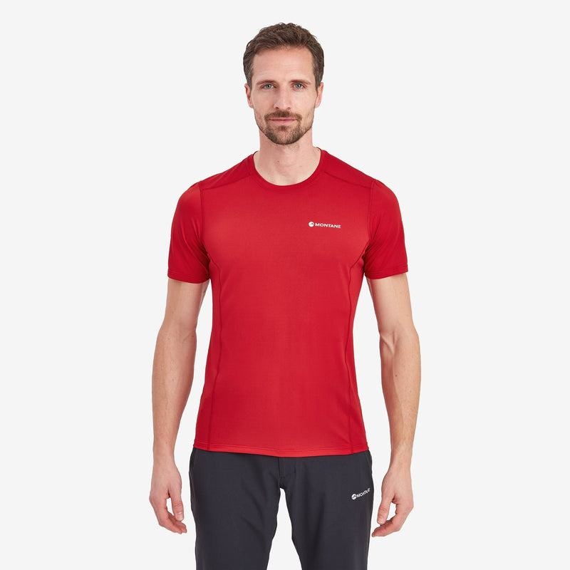 Montane Dart Lite T-shirts Heren Donkerrood | KLP7054EW