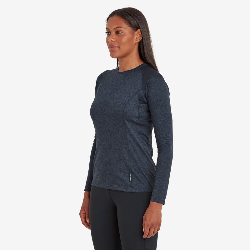 Montane Dart Long Sleeve T-shirts Dames Donkerblauw | OFA9724GR