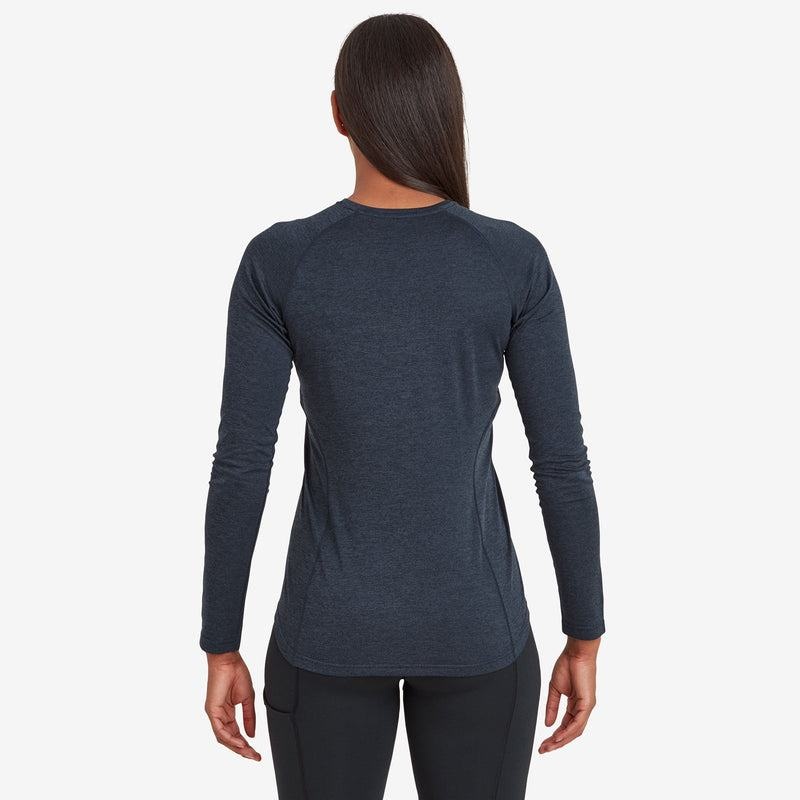 Montane Dart Long Sleeve T-shirts Dames Donkerblauw | OFA9724GR