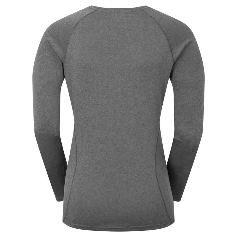 Montane Dart Long Sleeve T-shirts Dames Donkergrijs | JEL849YQ