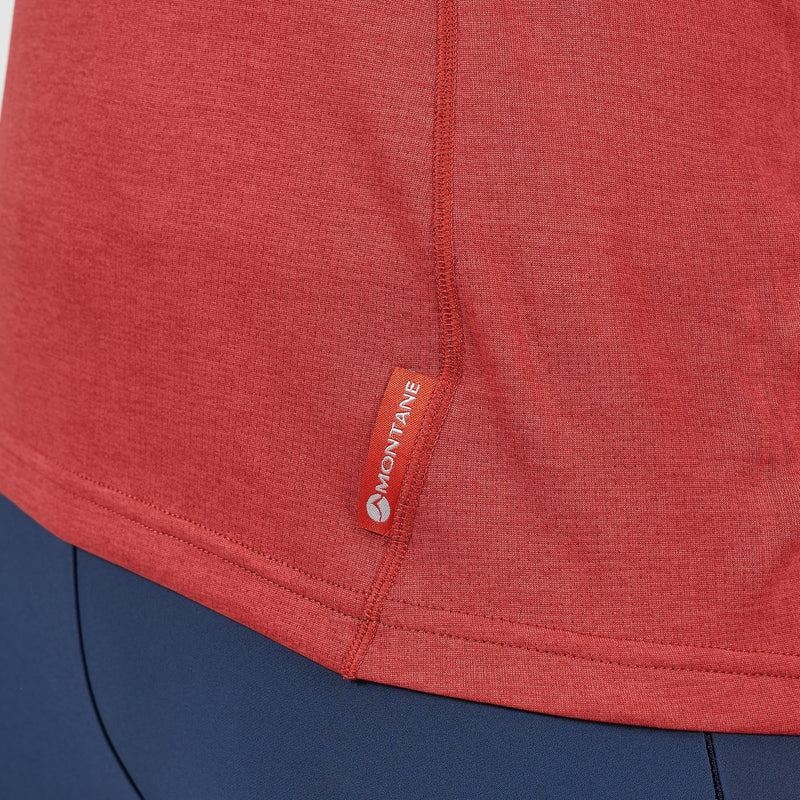 Montane Dart Long Sleeve T-shirts Dames Oranje Rood | HOT8849BJ