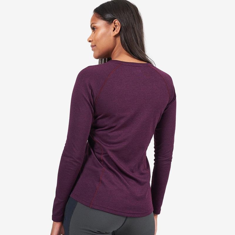 Montane Dart Long Sleeve T-shirts Dames Paars | LNL649CQ