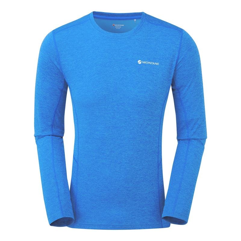 Montane Dart Long Sleeve T-shirts Heren Blauw | PRX8738QQ