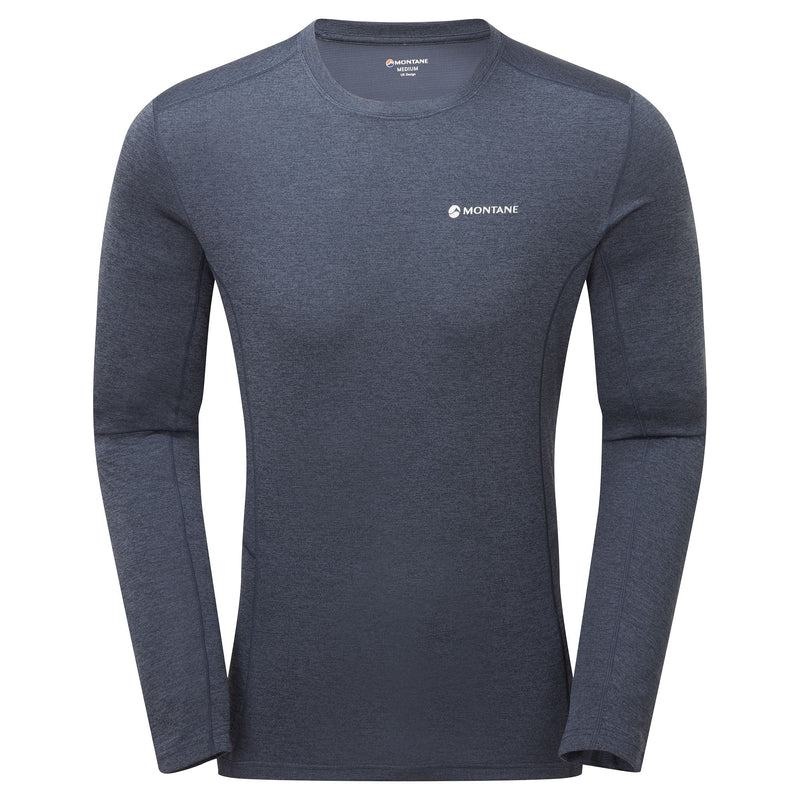 Montane Dart Long Sleeve T-shirts Heren Donkerblauw | ZCR3293BO