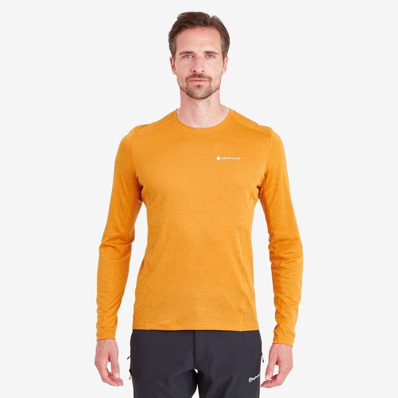 Montane Dart Long Sleeve T-shirts Heren Oranje | XTF6198AM