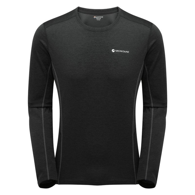 Montane Dart Long Sleeve T-shirts Heren Zwart | EOL3262LS