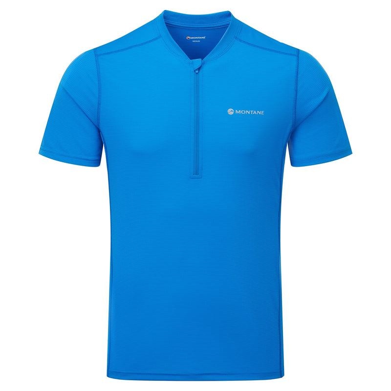 Montane Dart Nano Zip T-shirts Heren Blauw | DTO7267UI