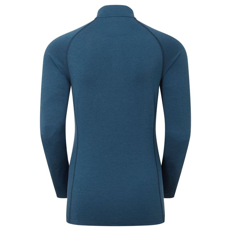 Montane Dart Thermo Zip Neck T-shirts Dames Donkerblauw Blauw | FRJ8926TZ