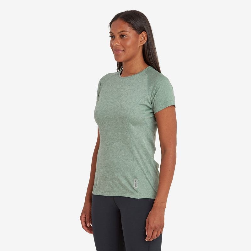 Montane Dart T-shirts Dames Grijs Groen | QBI115RQ