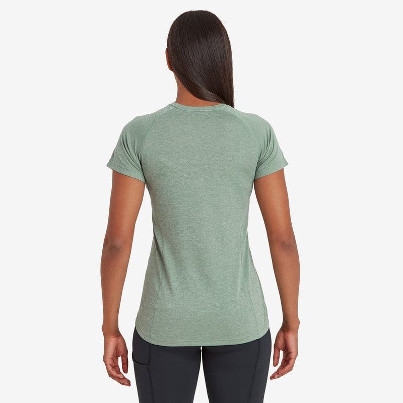 Montane Dart T-shirts Dames Grijs Groen | QBI115RQ