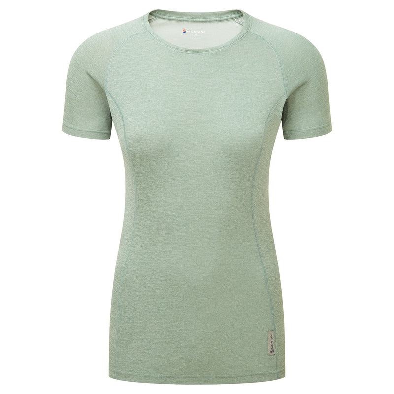 Montane Dart T-shirts Dames Grijs Groen | QBI115RQ