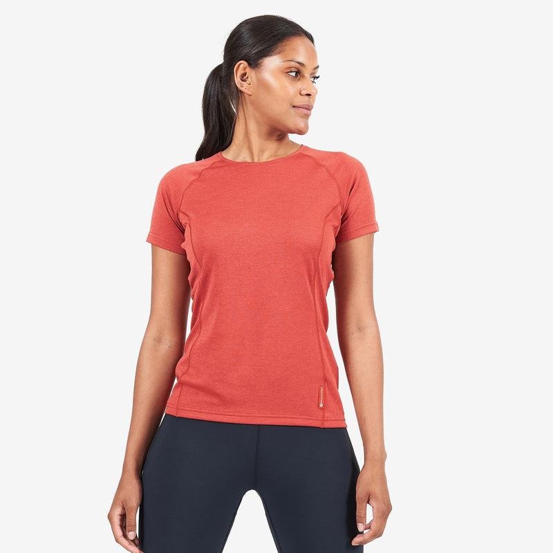 Montane Dart T-shirts Dames Oranje Rood | CRF6222TT