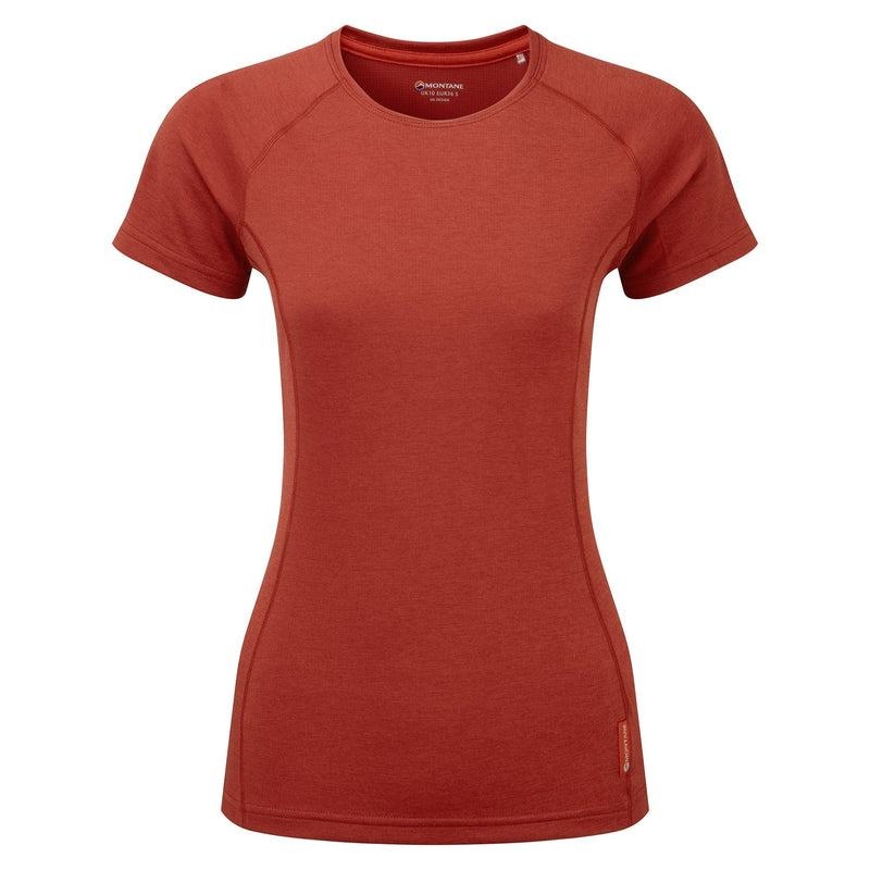 Montane Dart T-shirts Dames Oranje Rood | CRF6222TT