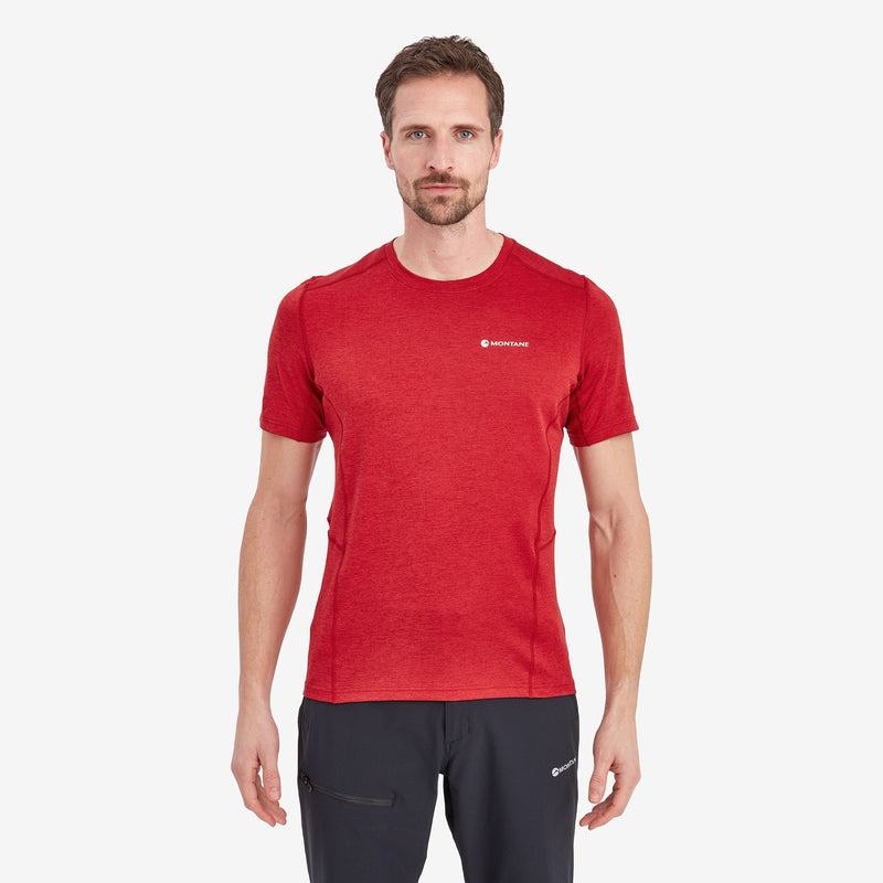 Montane Dart T-shirts Heren Donkerrood | IPI5555OV