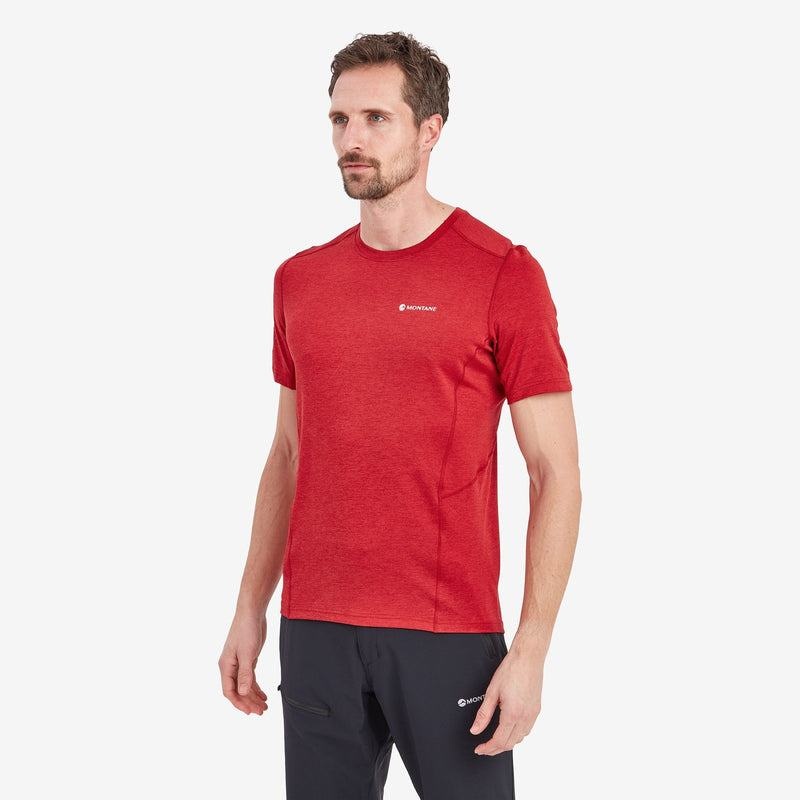 Montane Dart T-shirts Heren Donkerrood | IPI5555OV