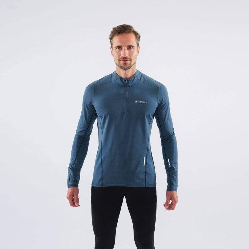 Montane Dragon Pull-On Fleece Jassen Heren Blauw | NKY5511BX