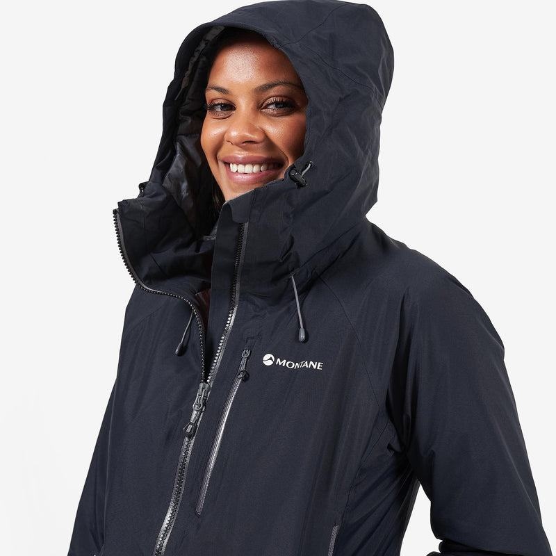 Montane Duality Insulated Waterdichte Jas Dames Zwart | RLE2795ZT