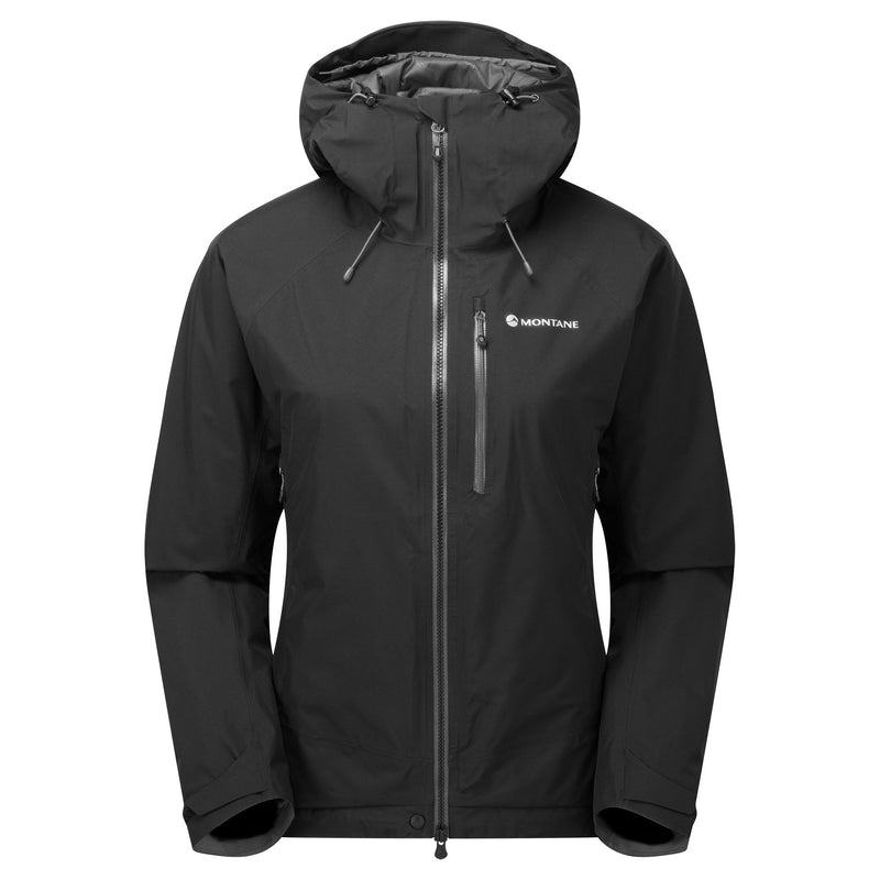 Montane Duality Insulated Waterdichte Jas Dames Zwart | RLE2795ZT