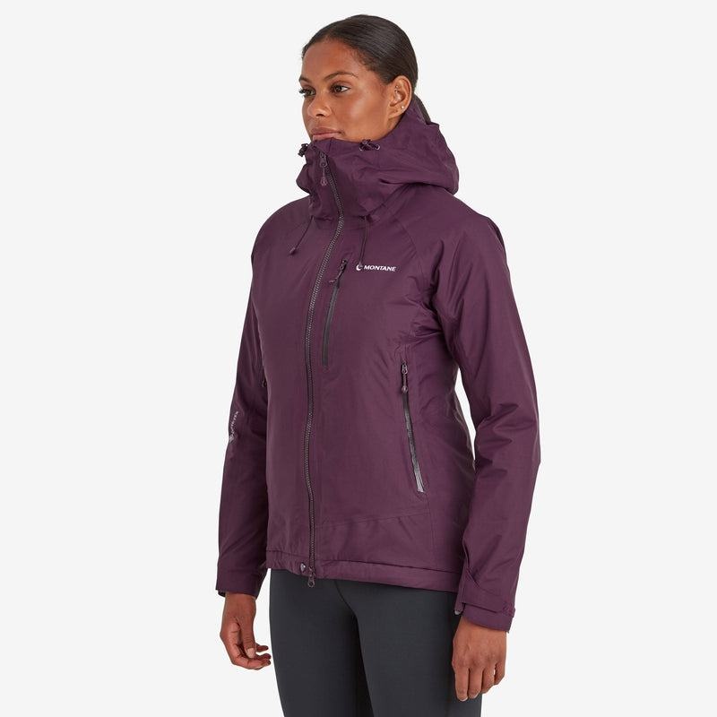 Montane Duality Insulated Waterdichte Jas Dames Paars | LGN7518FV