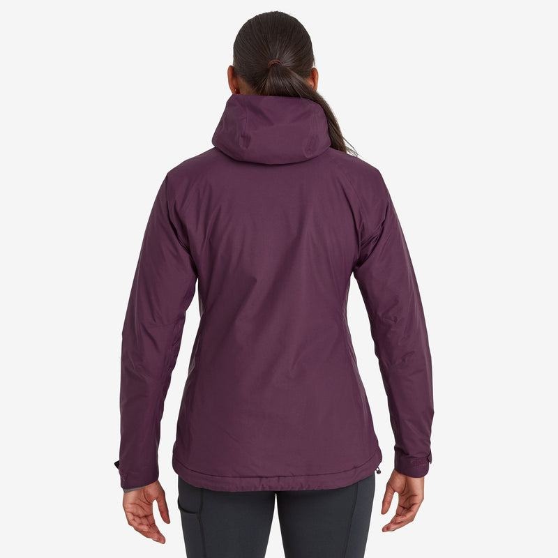 Montane Duality Insulated Waterdichte Jas Dames Paars | LGN7518FV