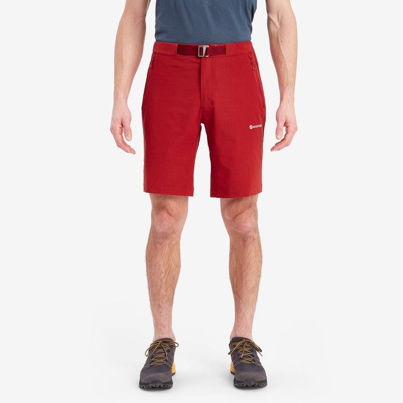 Montane Dynamic Lite Korte Broek Heren Donkerrood | DAY443SN