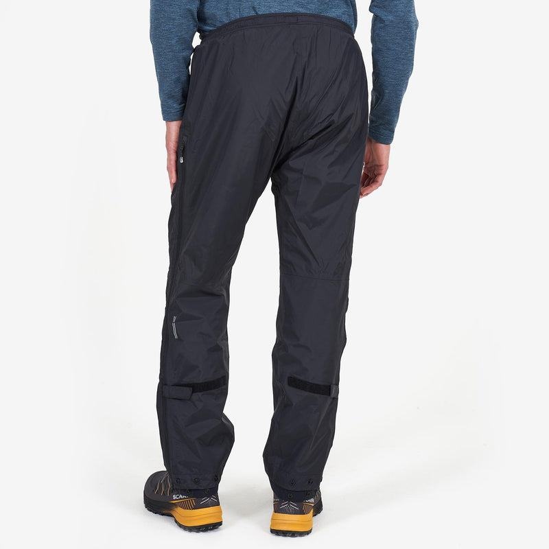 Montane Dynamo Waterdichte Pull-Over Broeken Heren Zwart | QQR745VT