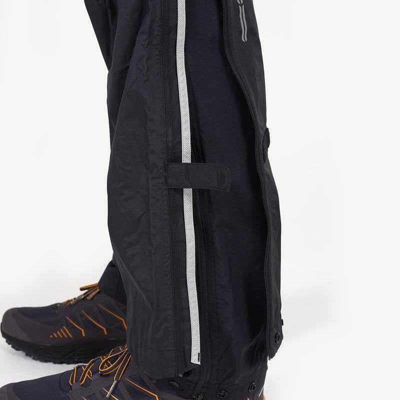 Montane Dynamo Waterdichte Pull-Over Broeken Heren Zwart | QQR745VT