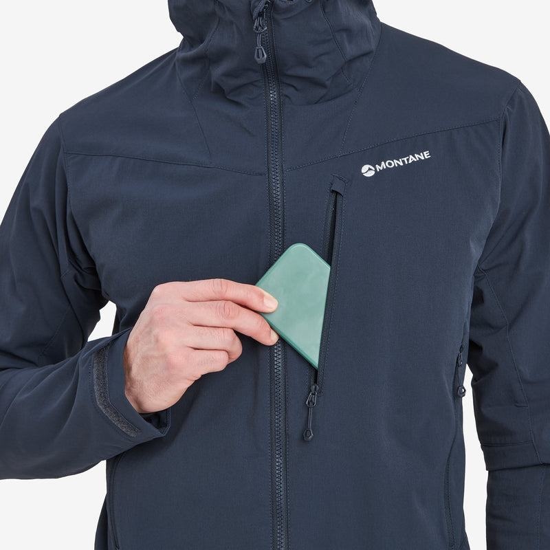 Montane Dyno LT Softshell Jas Heren Donkerblauw | TWT978ZQ