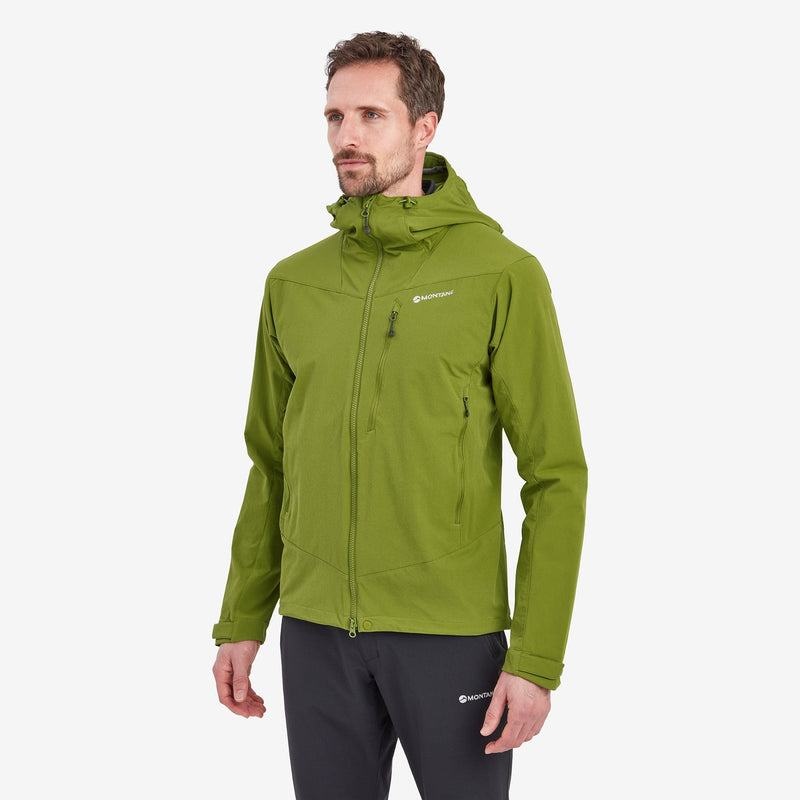 Montane Dyno LT Softshell Jas Heren Groen | HSP6069DP