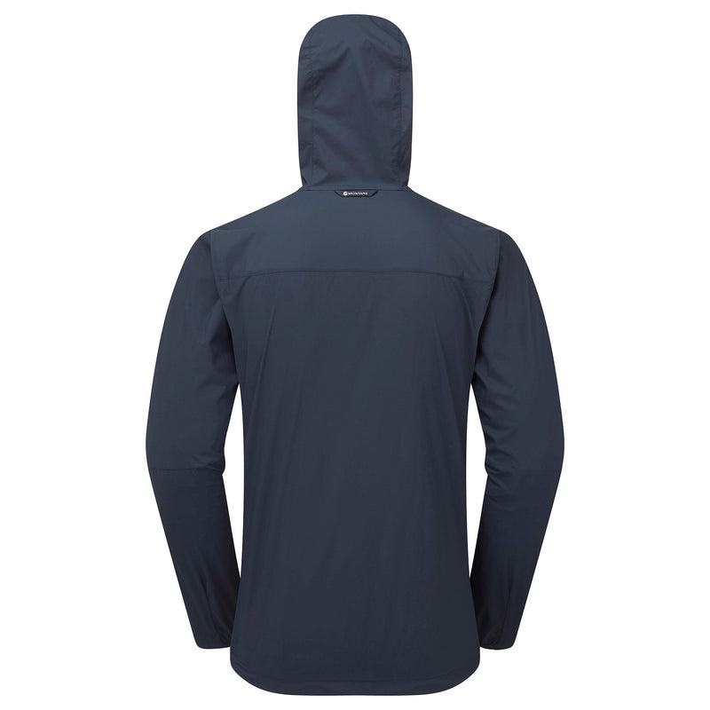 Montane Featherlite Met Capuchon Windproof Jassen Heren Donkerblauw | MIZ7575BV