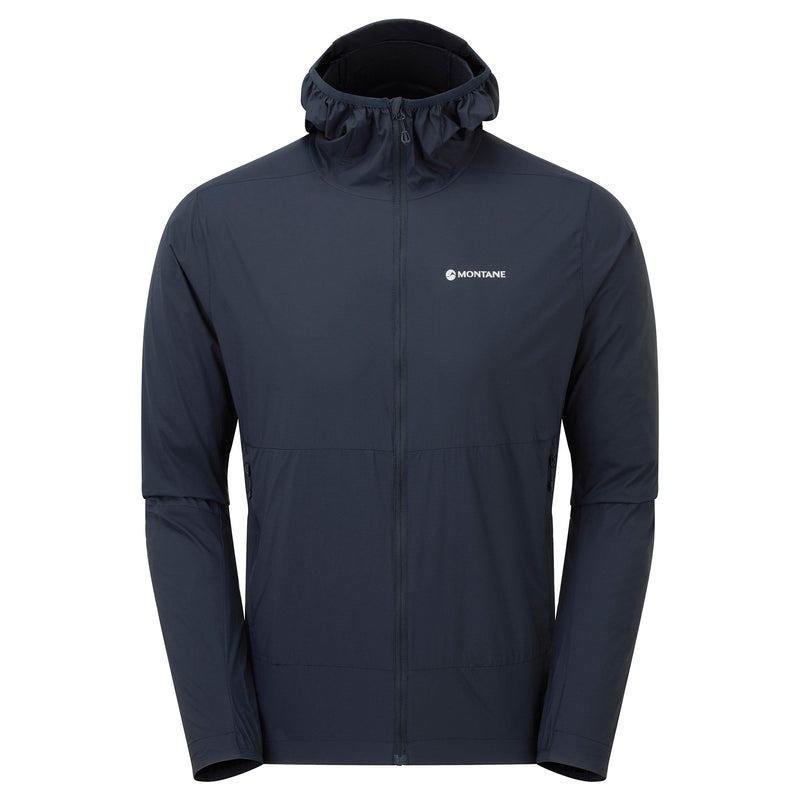 Montane Featherlite Met Capuchon Windproof Jassen Heren Donkerblauw | MIZ7575BV