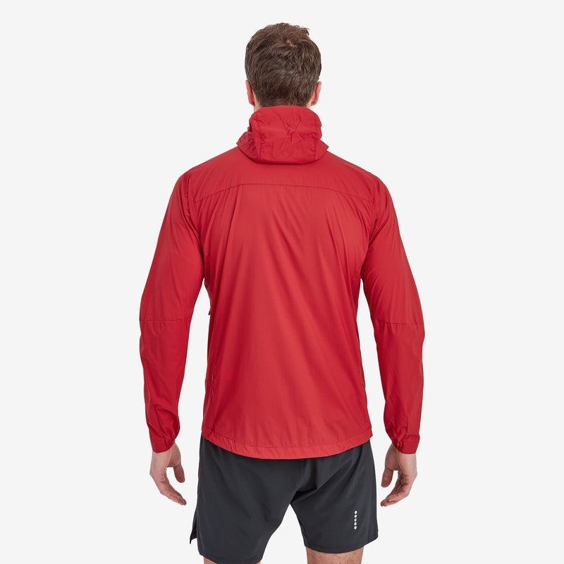 Montane Featherlite Met Capuchon Windproof Jassen Heren Donkerrood | ZOE6887YC