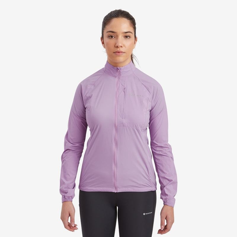 Montane Featherlite Windproof Jassen Dames Grijs Paars | XGS6324WF