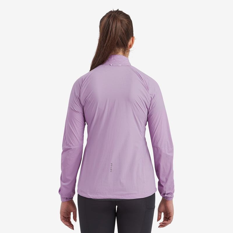 Montane Featherlite Windproof Jassen Dames Grijs Paars | XGS6324WF