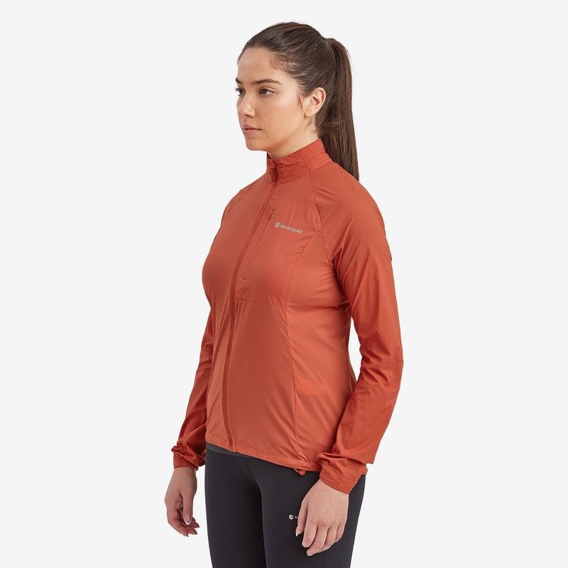 Montane Featherlite Windproof Jassen Dames Oranje Rood | VEM136ZK