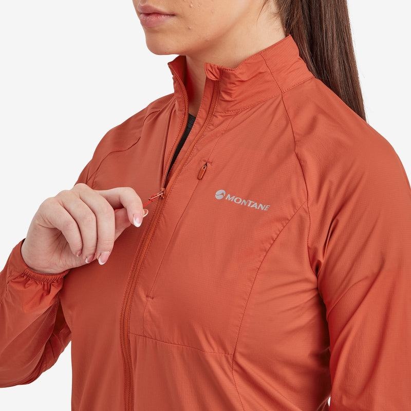 Montane Featherlite Windproof Jassen Dames Oranje Rood | VEM136ZK