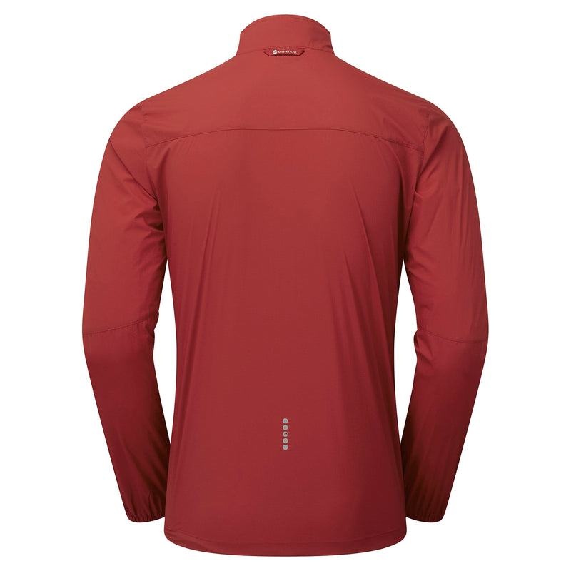 Montane Featherlite Windproof Jassen Heren Donkerrood | ZXH527NP