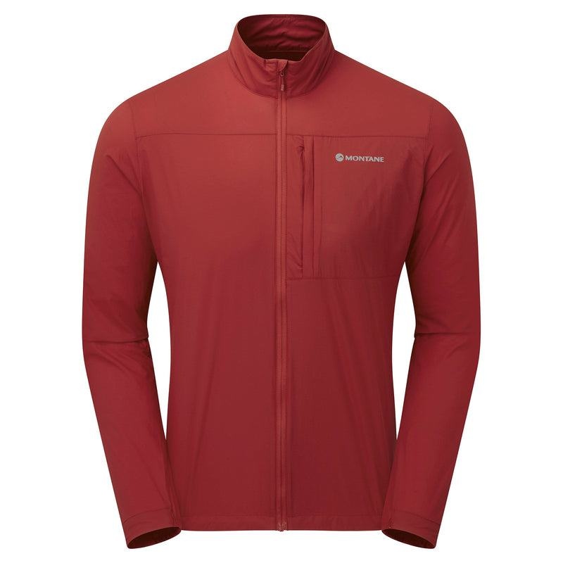 Montane Featherlite Windproof Jassen Heren Donkerrood | ZXH527NP