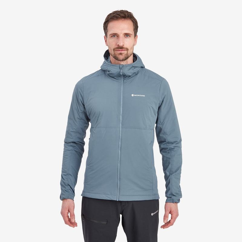 Montane Fireball Lite Met Capuchon Geïsoleerde Jassen Heren Grijs Blauw | PVG6763UI