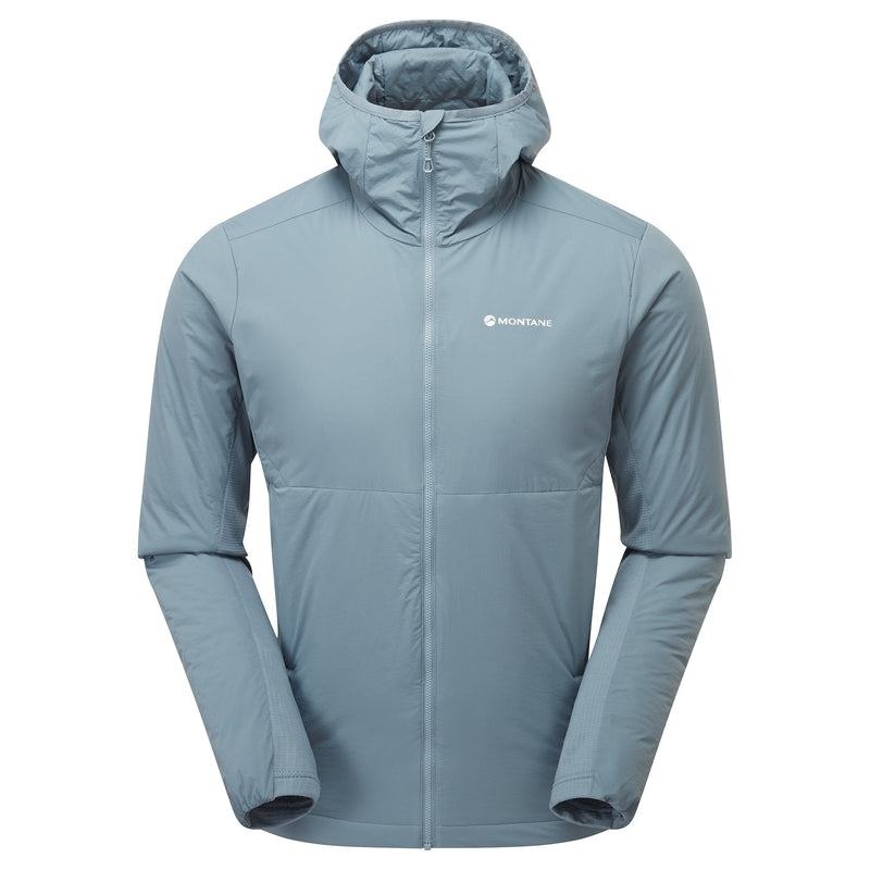 Montane Fireball Lite Met Capuchon Geïsoleerde Jassen Heren Grijs Blauw | PVG6763UI