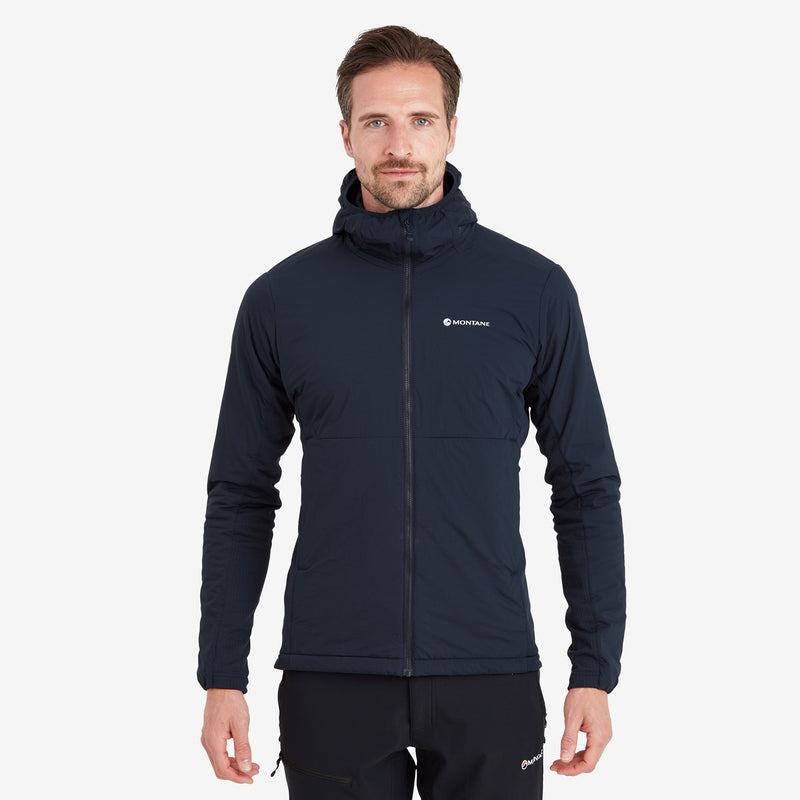 Montane Fireball Lite Met Capuchon Geïsoleerde Jassen Heren Donkerblauw | VNJ8571SL