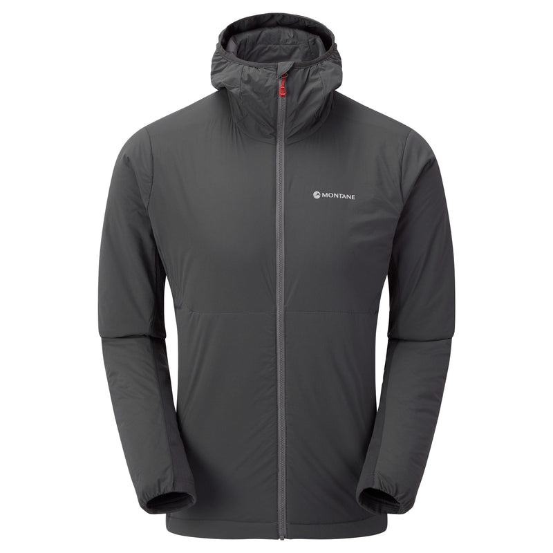 Montane Fireball Lite Met Capuchon Geïsoleerde Jassen Heren Donkergrijs | QAE1412RQ