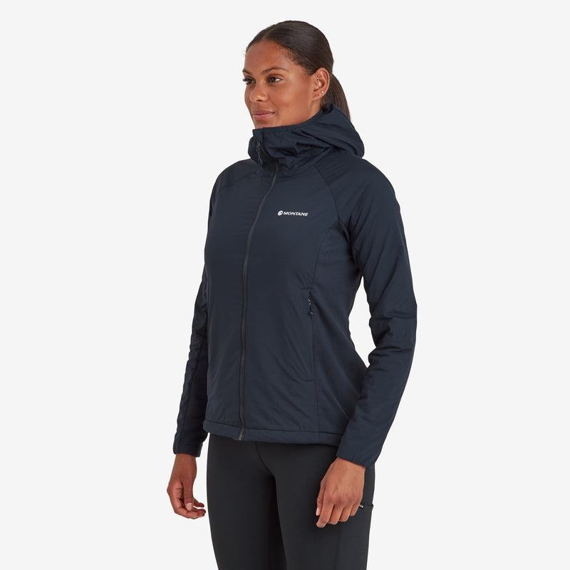 Montane Fireball Lite Met Capuchon Geïsoleerde Jassen Dames Donkerblauw | SFH6566UH