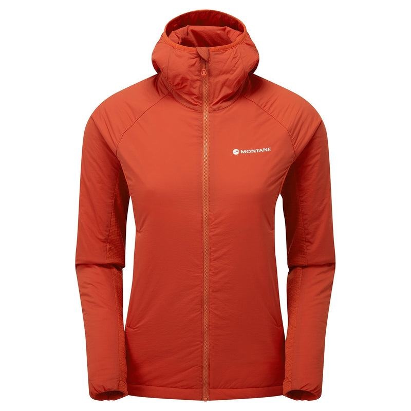 Montane Fireball Lite Met Capuchon Geïsoleerde Jassen Dames Oranje Rood | FWQ3926FC