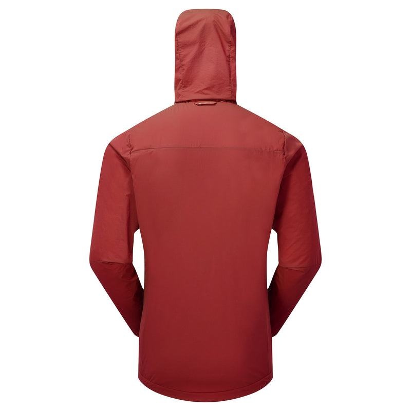 Montane Fireball Nano Met Capuchon Jassen Heren Donkerrood | ARH2625VX