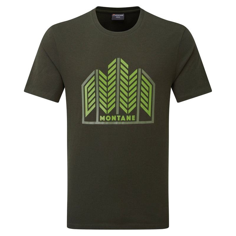 Montane Forest T-shirts Heren Donkergroen | WTV1426SI