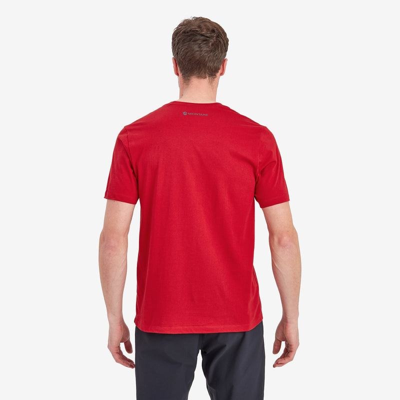 Montane Forest T-shirts Heren Donkerrood | ZYV1811DC