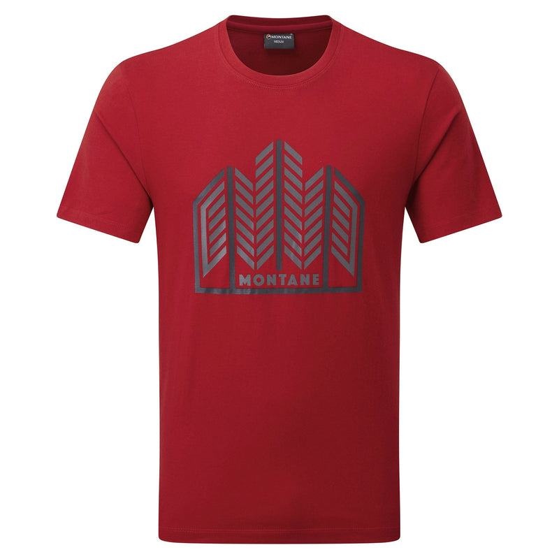 Montane Forest T-shirts Heren Donkerrood | ZYV1811DC