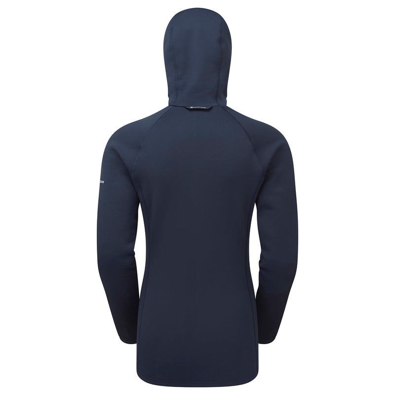 Montane Fury Met Capuchon Fleece Jassen Dames Donkerblauw | AGK9550PA