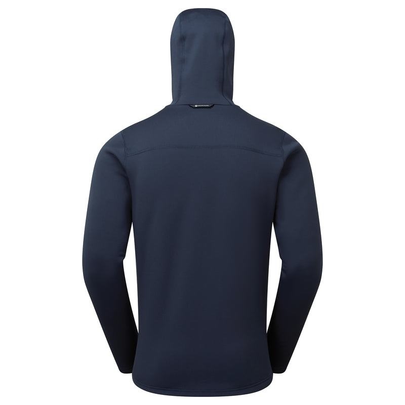 Montane Fury Met Capuchon Fleece Jassen Heren Donkerblauw | RVK9126UB